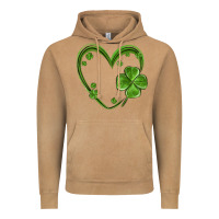 Vintage Camel st patricks day shamrock heart Vintage Hoodie - MaliasSmallBusiness