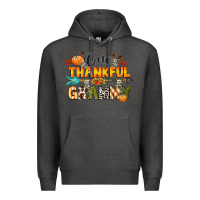 Charcoal Heather one thankful grammy Premium Hoodie - CowGirlArtShop