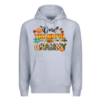 Heather Grey one thankful grammy Premium Hoodie - CowGirlArtShop