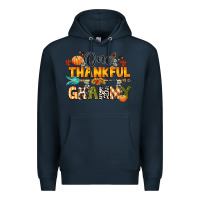 Navy one thankful grammy Premium Hoodie - CowGirlArtShop