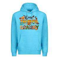 Ocean Blue one thankful grammy Premium Hoodie - CowGirlArtShop