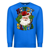 True Royal howdy santa western cactus christmas Premium Sweatshirt - CowGirlArtShop
