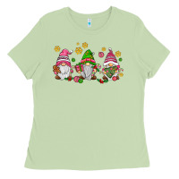 Matcha pink christmas gnomies Ladies Tee - AdoDesignShop