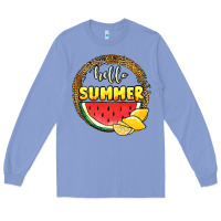 Hello Summer Watermelon Long Sleeve Tee | Teevron