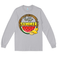 Moon Dust hello summer watermelon Long Sleeve Tee - JahusDesignShop