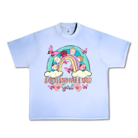 Grape Ice squish girl Urban Heavy Tee - MaliasSmallBusiness
