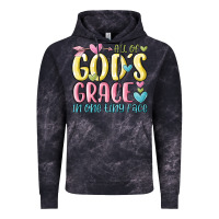 Cloud Black all of god's grace in one tiny face Vintage Hoodie - MaliasSmallBusiness
