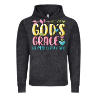 Vintage Black all of god's grace in one tiny face Vintage Hoodie - MaliasSmallBusiness