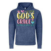 Vintage Denim all of god's grace in one tiny face Vintage Hoodie - MaliasSmallBusiness