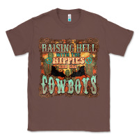 Chestnut raising hell with the hippies and the cowboys Classic Tee - NancyCooperArtShop