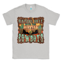 Moon Dust raising hell with the hippies and the cowboys Classic Tee - NancyCooperArtShop