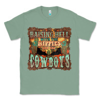 Sage raising hell with the hippies and the cowboys Classic Tee - NancyCooperArtShop