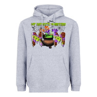 Heather Grey my favorite monsters calls me mom Heavyweight Hoodie - CowGirlArtShop