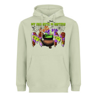 Matcha my favorite monsters calls me mom Heavyweight Hoodie - CowGirlArtShop