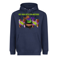 Navy my favorite monsters calls me mom Heavyweight Hoodie - CowGirlArtShop