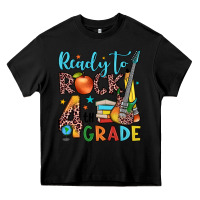 Black ready to rock 4th grade Heavy Core Tee - JahusDesignShop