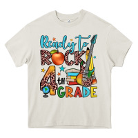 Cream ready to rock 4th grade Heavy Core Tee - JahusDesignShop