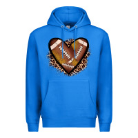 True Royal heart football Premium Hoodie - JahusDesignShop