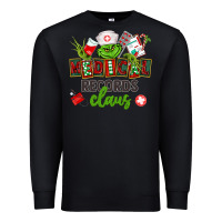 Black medical records claus Premium Sweatshirt - CowGirlArtShop