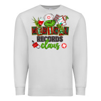 Dove Grey medical records claus Premium Sweatshirt - CowGirlArtShop