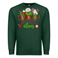 Sports Green medical records claus Premium Sweatshirt - CowGirlArtShop