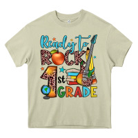 Mossy ready to rock 1st grade Heavy Core Tee - JahusDesignShop