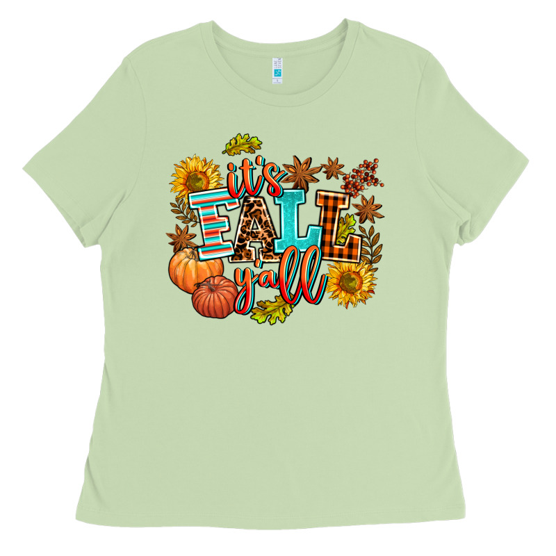It's Fall Y'all Ladies Tee by AdoDesignShop | Teevron