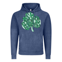 Vintage Denim st patrick's day Vintage Hoodie - MaliasSmallBusiness