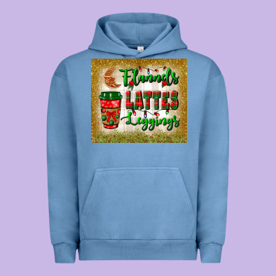 Flannels Lattes Leggings Tumbler Urban Hoodie Designed By Bundleandbundleshop