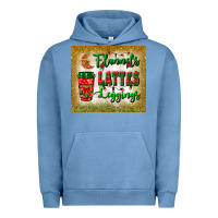 Pigment Pebble Blue flannels lattes leggings tumbler Urban Hoodie - BundleAndBundleShop