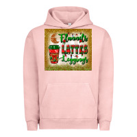 Pigment Salmon flannels lattes leggings tumbler Urban Hoodie - BundleAndBundleShop