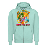 Ain't No Cure For The Summertime Blues Zipper Hoodie | Teevron
