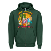 Sports Green Ain't no cure for the summertime blues Zipper Hoodie - NancyCooperArtShop