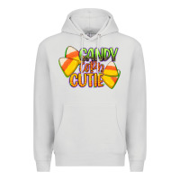Dove Grey candy corn cutie Premium Hoodie - CowGirlArtShop