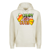Oatmeal Heather candy corn cutie Premium Hoodie - CowGirlArtShop