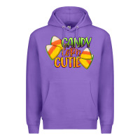 Purple candy corn cutie Premium Hoodie - CowGirlArtShop