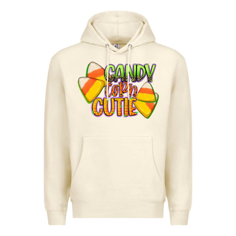 Candy Corn Cutie Premium Hoodie by CowGirlArtShop | Teevron