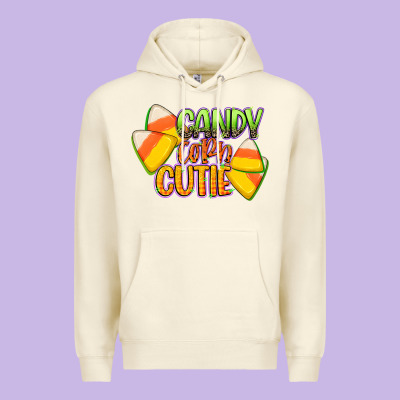 Candy Corn Cutie Premium Hoodie Designed By Cowgirlartshop