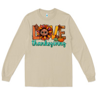 Mushroom love thanksgiving bbs Long Sleeve Tee - BundleAndBundleShop