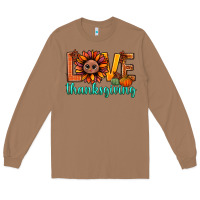 Toasted Coconut love thanksgiving bbs Long Sleeve Tee - BundleAndBundleShop