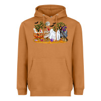 Meerkat halloween chicken Heavyweight Hoodie - CowGirlArtShop
