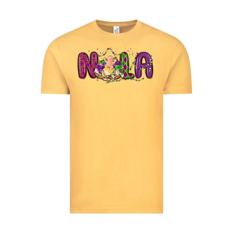 Nola Cake Mardi Gras Vintage Tee by MaliasSmallBusiness | Teevron