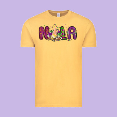Nola Cake Mardi Gras Vintage Tee Designed By Maliassmallbusiness