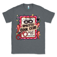 Charcoal Heather smutty book club admit one good girls only Classic Tee - MaliasSmallBusiness