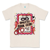 Natural smutty book club admit one good girls only Classic Tee - MaliasSmallBusiness