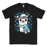 Black snowman coffee cup Classic Tee - JahusDesignShop