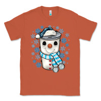 Copper snowman coffee cup Classic Tee - JahusDesignShop