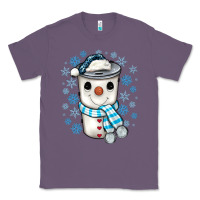 Lavender snowman coffee cup Classic Tee - JahusDesignShop