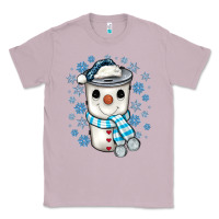 Lilac snowman coffee cup Classic Tee - JahusDesignShop