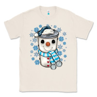 Natural snowman coffee cup Classic Tee - JahusDesignShop